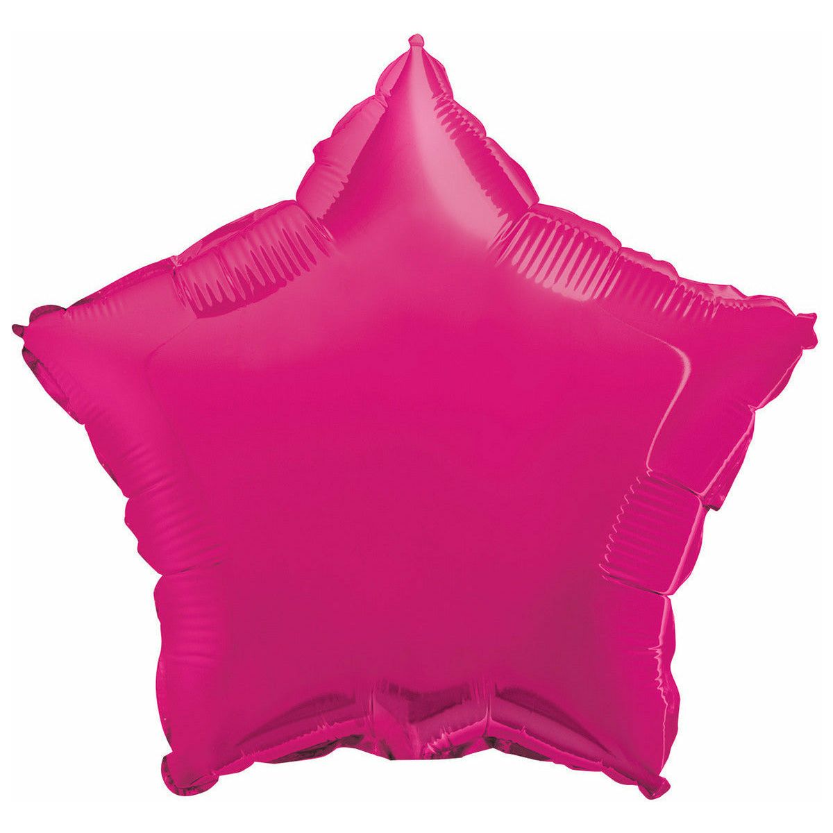 Hot Pink Star Foil Balloon Packaged - 45cm 1 Piece - Dollars and Sense