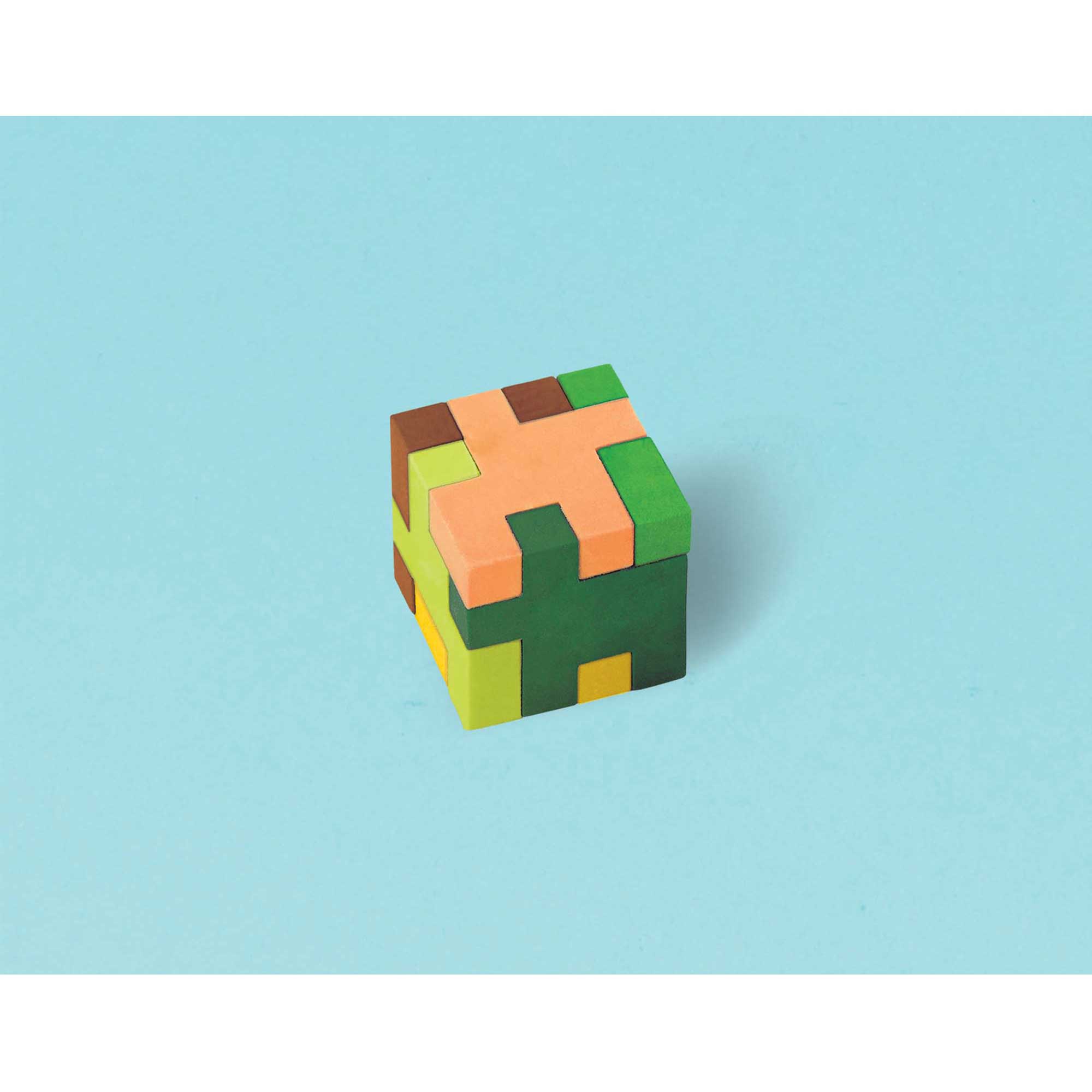 TNT Party! Puzzle Cube Mini Erasers Favor - 2.8cm 12 Pack Default Title