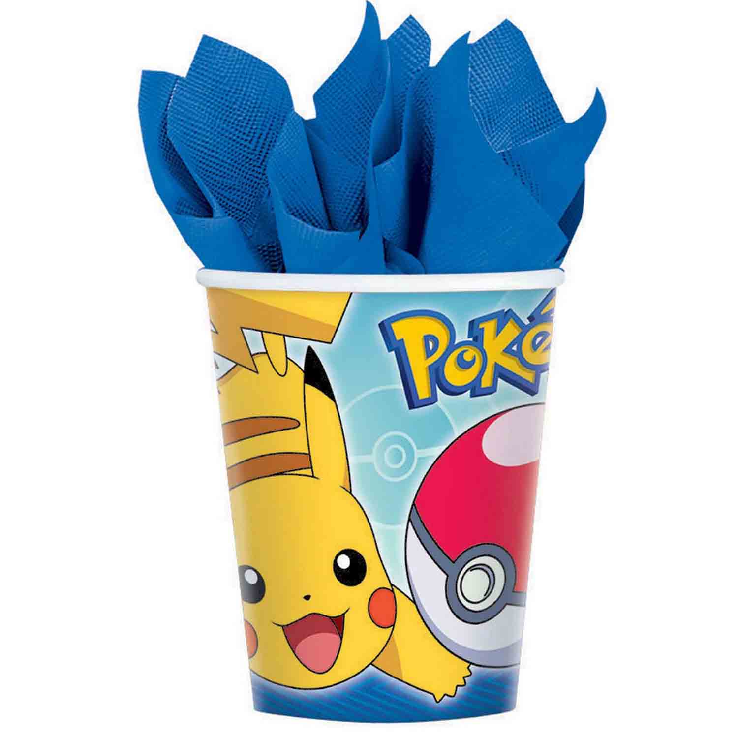 Pokemon Core Cups - 266ml 8 Pack Default Title