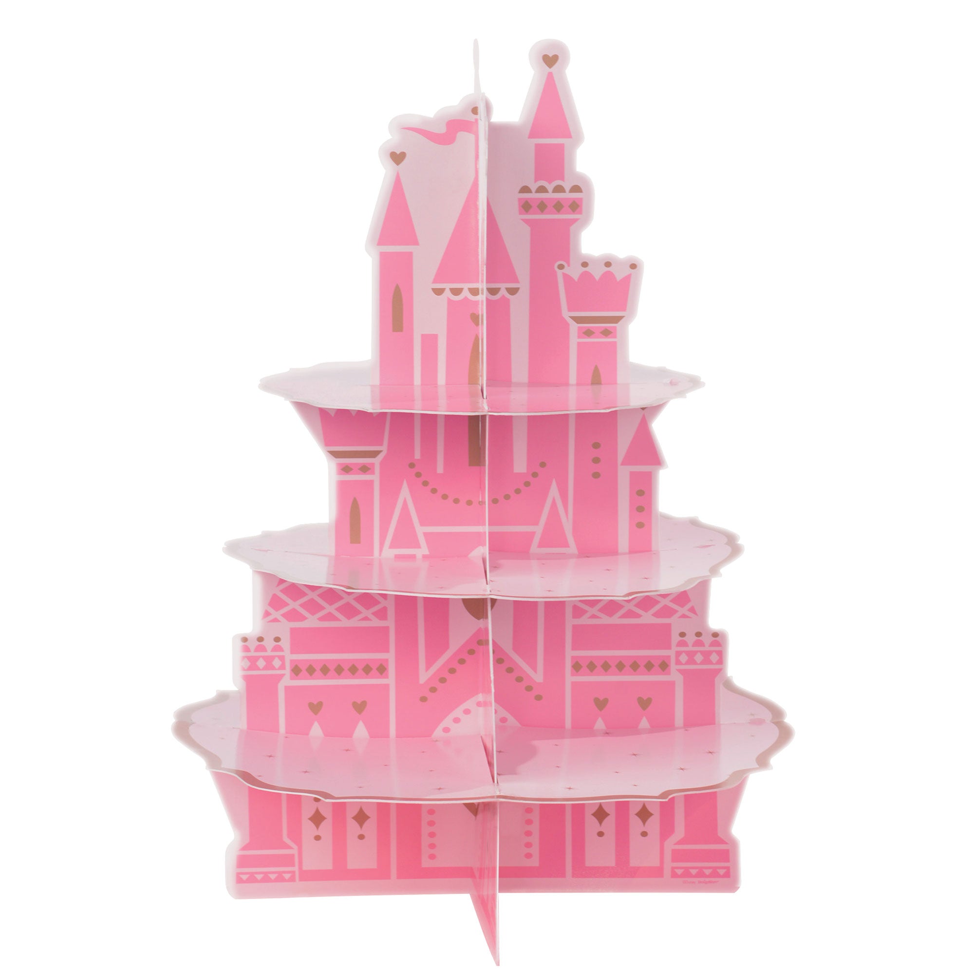 Disney Princess Once Upon A Time Castle 3 Tier Treat Stand Default Title