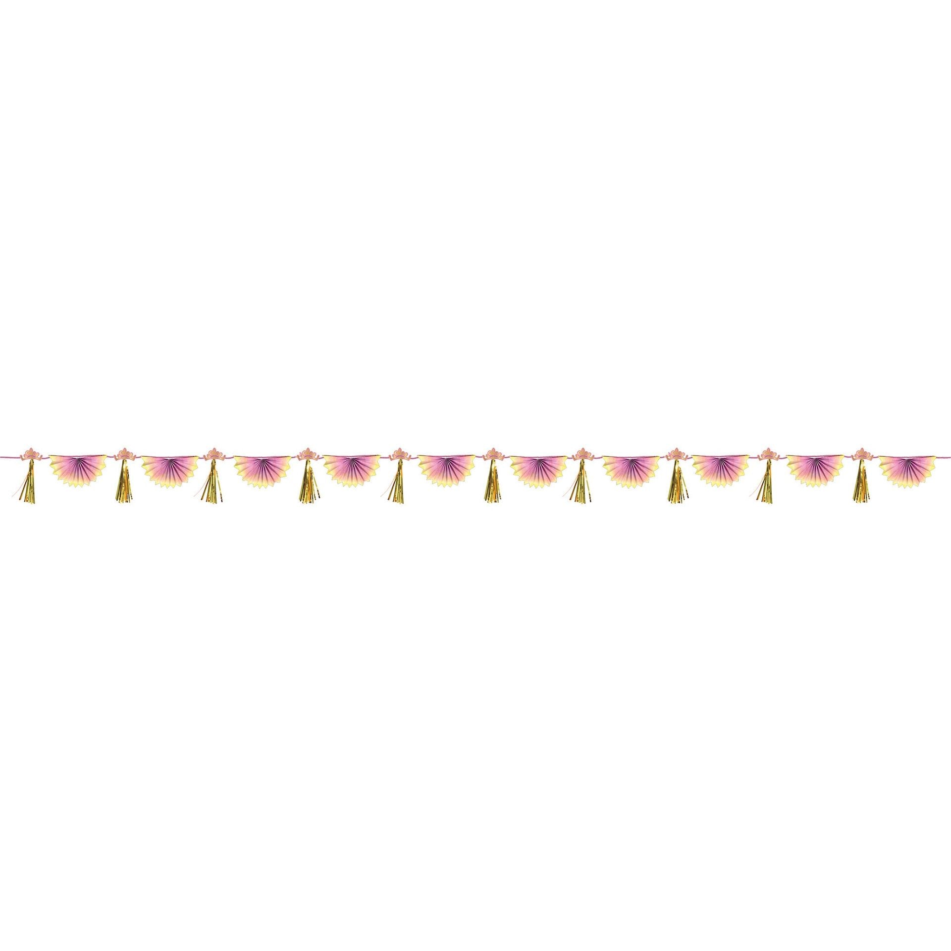 Disney Princess Once Upon A Time Bunting Garland with Tassels Default Title