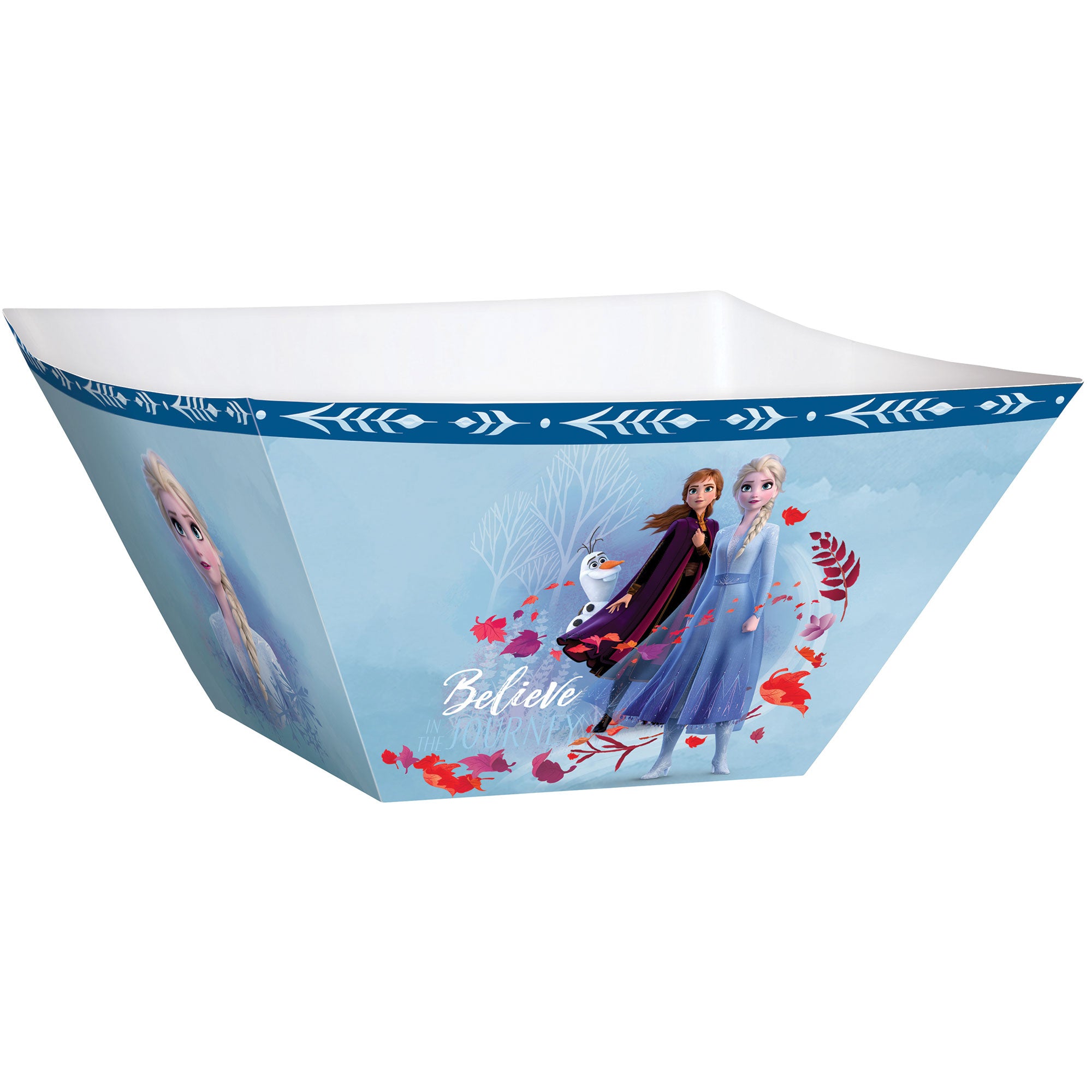 Frozen 2 Square Bowls Cardboard - 30cm 3 Pack Default Title