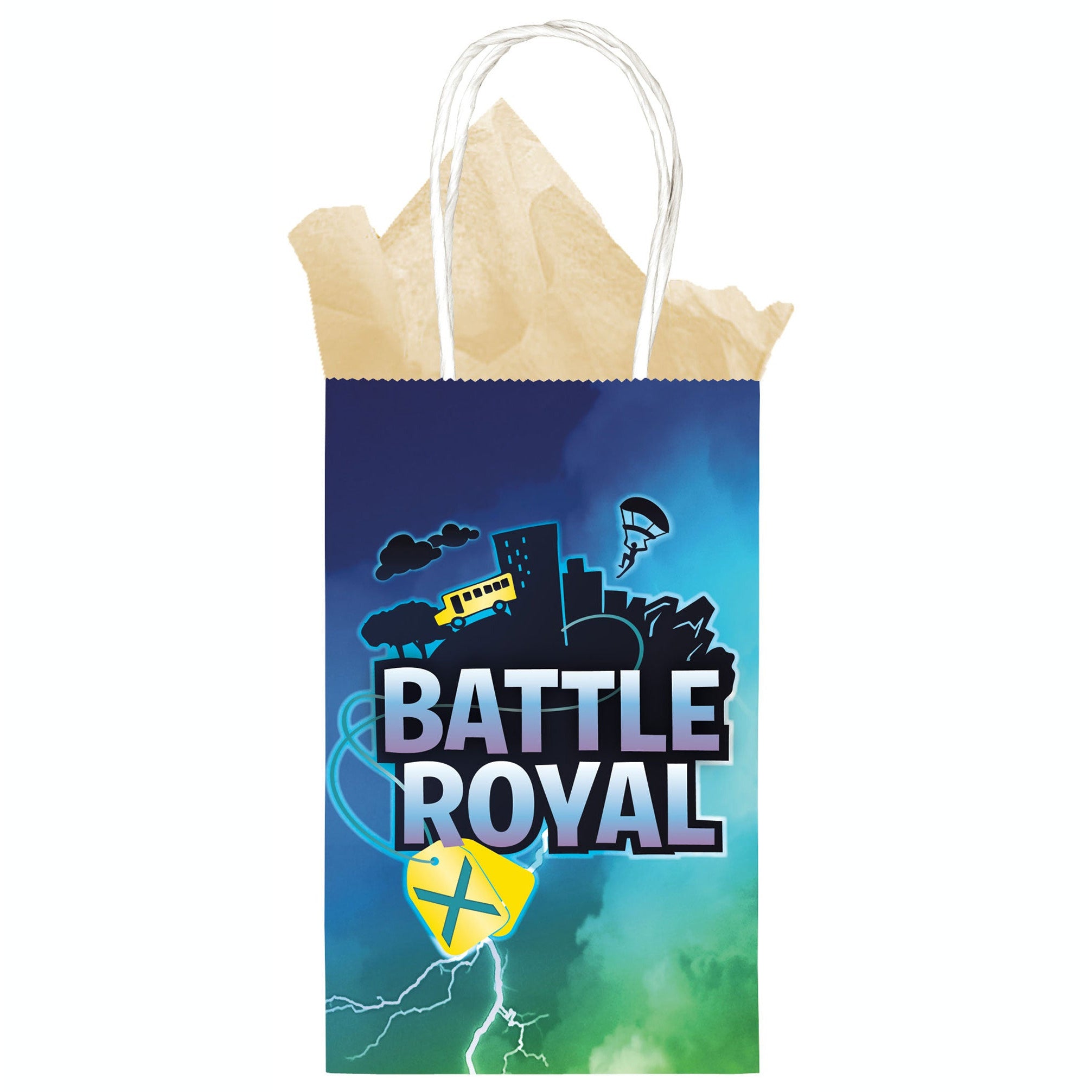Battle Royal Kraft Bags Paper - 12x21x8cm 8 Pack Default Title