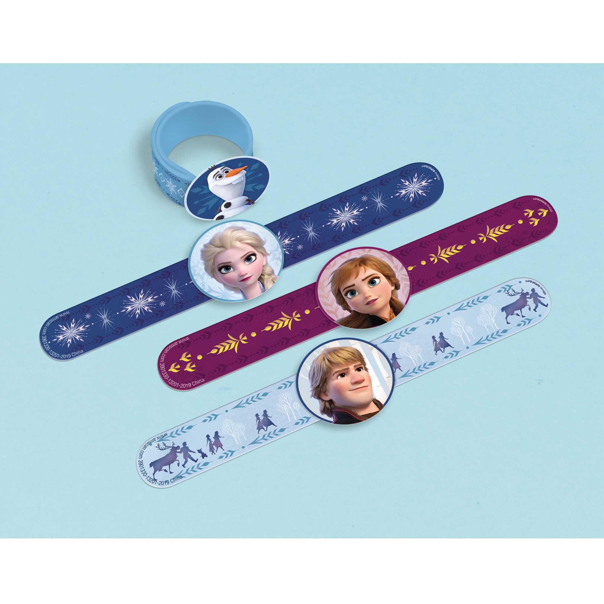 Frozen 2 Slap On Bracelets - 4 Pack Default Title