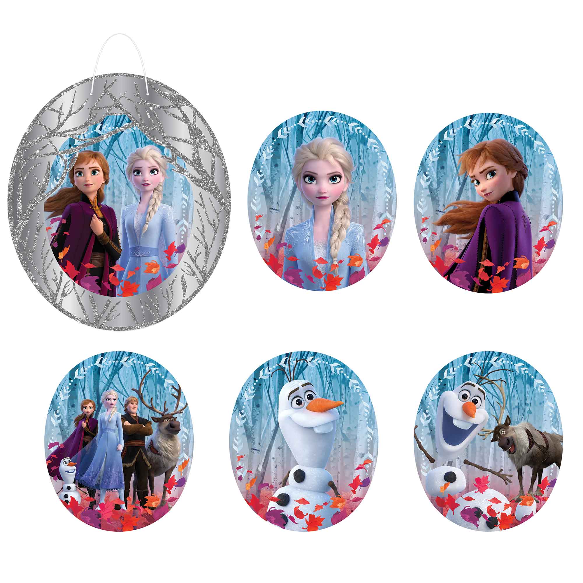 Frozen 2 Decorating Kit Glittered - 7 Pack Default Title