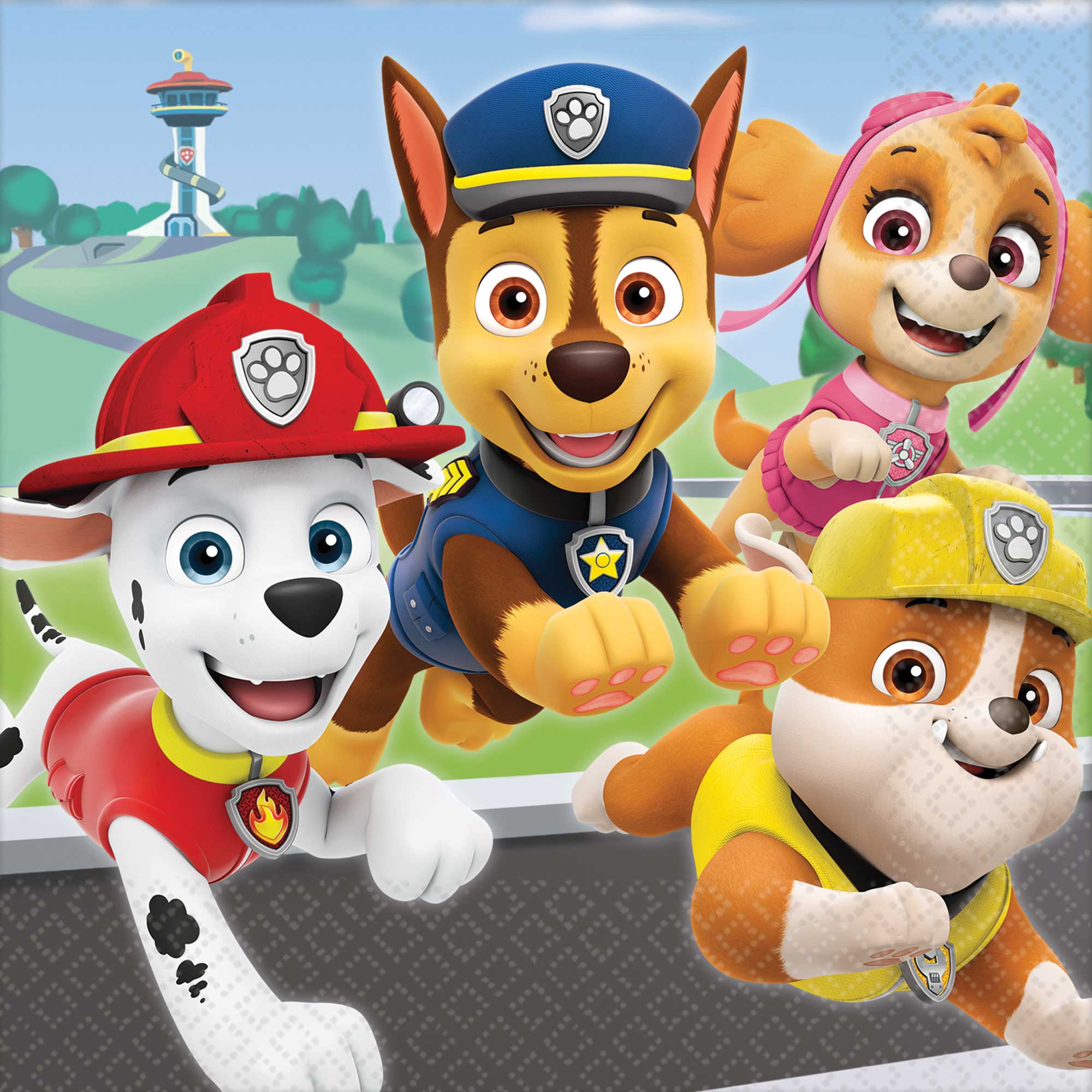 Paw Patrol Adventures Lunch Napkins - 16 Pack Default Title