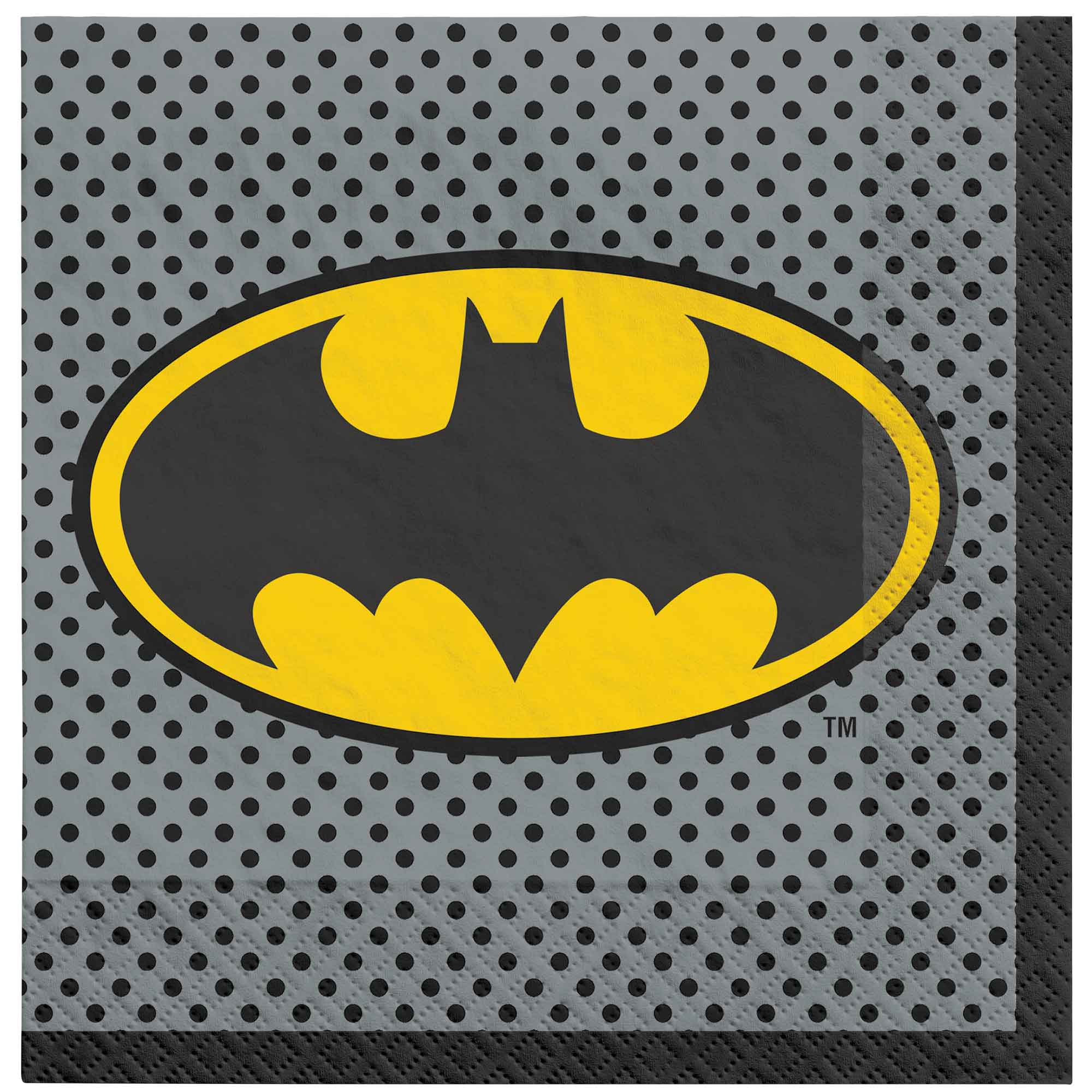 Batman Heroes Unite Lunch Napkins - 16 Pack Default Title