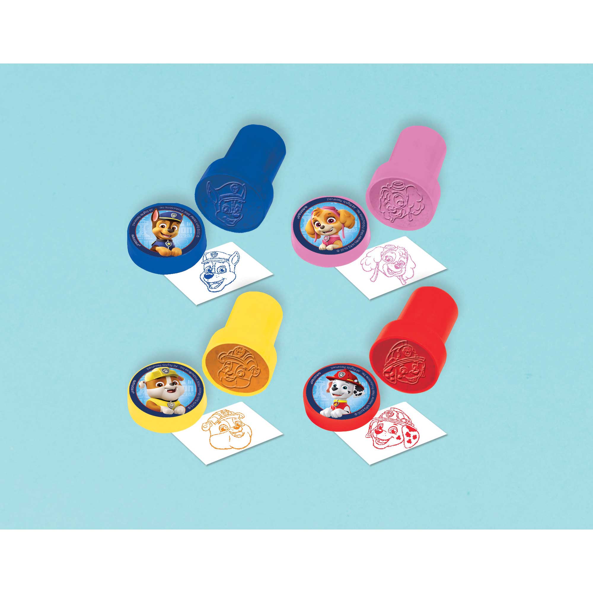 Paw Patrol Adventures Stamper Set - 2.5x3.8cm 4 Pack Default Title