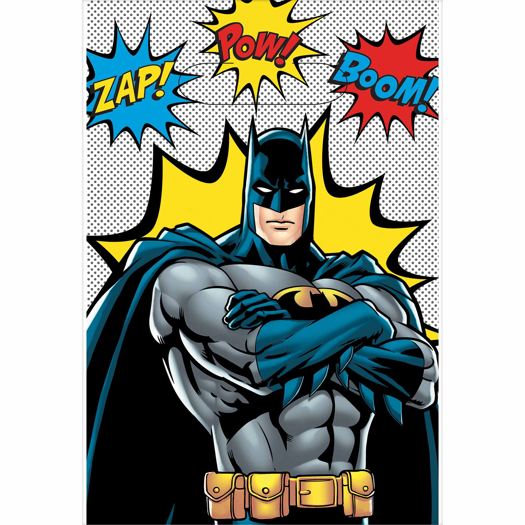 Batman Heroes Unite Loot Bags Plastic - 8 Pack Default Title