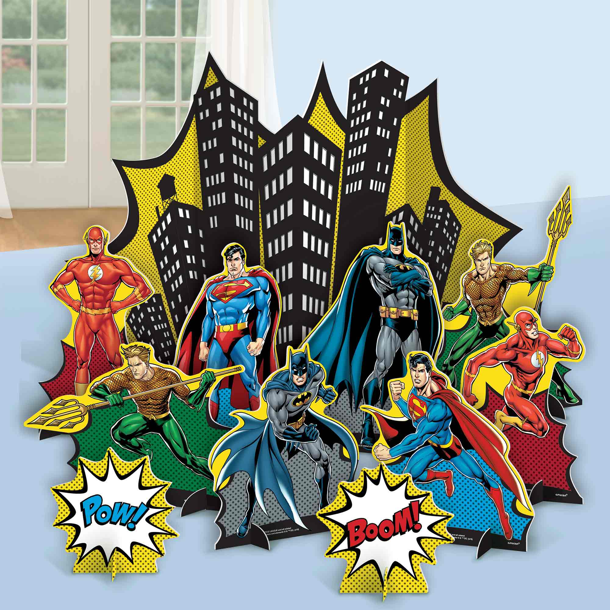 Justice League Heroes Unite Table Decorating Kit Default Title