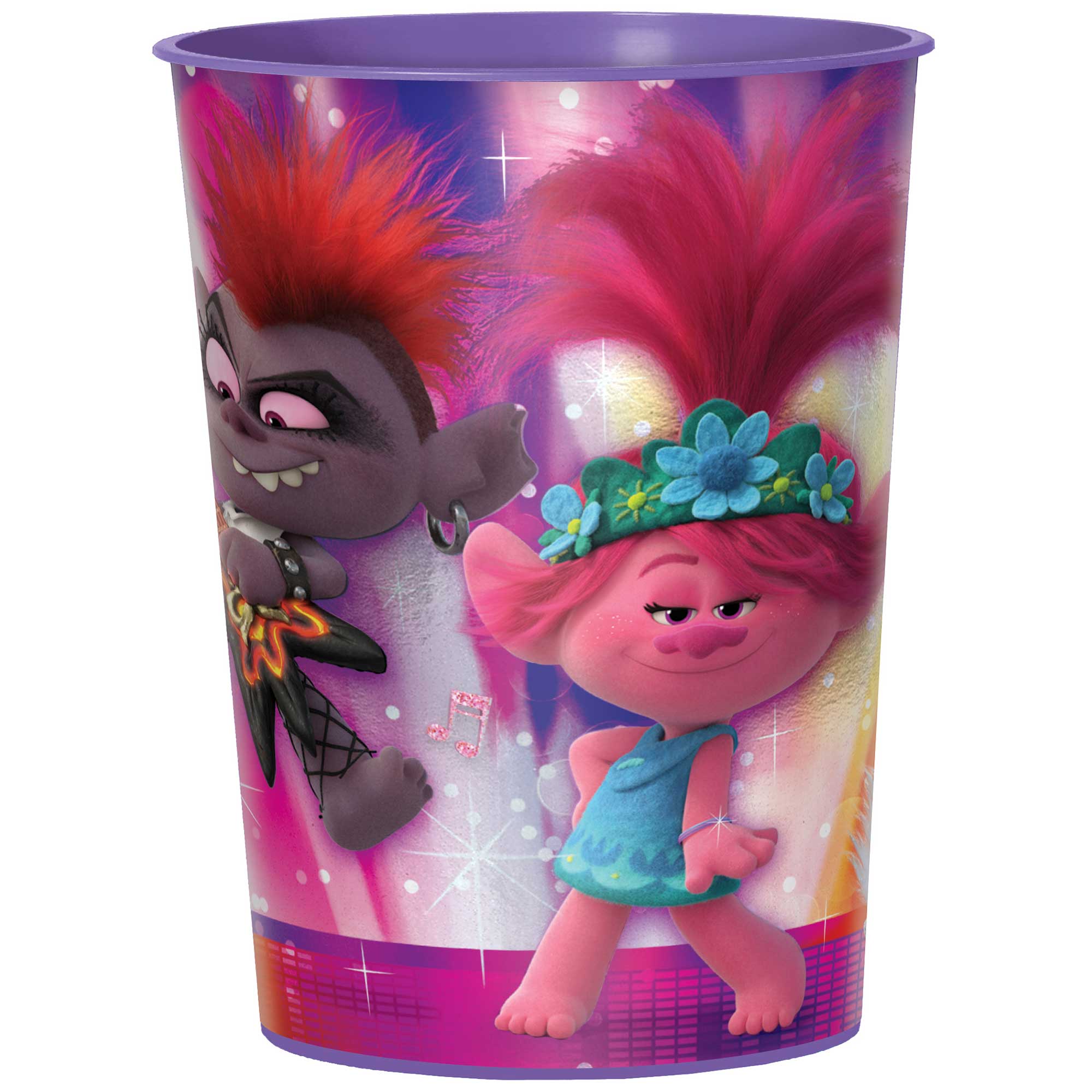 Trolls World Tour Metallic Favor Cup Reusable - 473ml Default Title