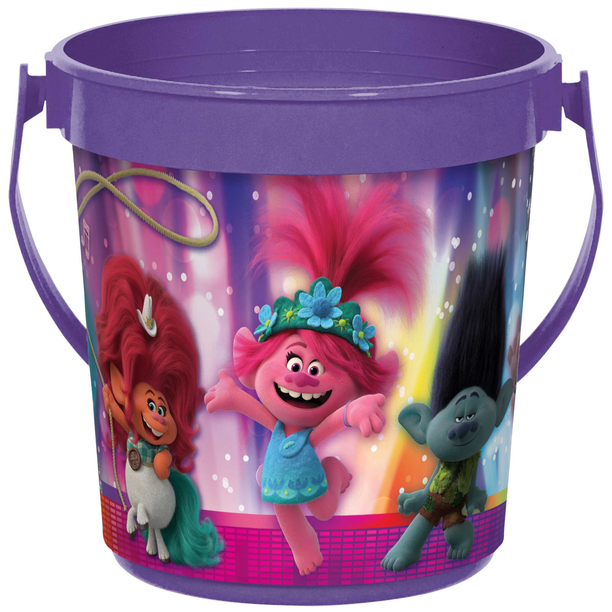 Trolls World Tour Favor Container - 12x11cm Default Title