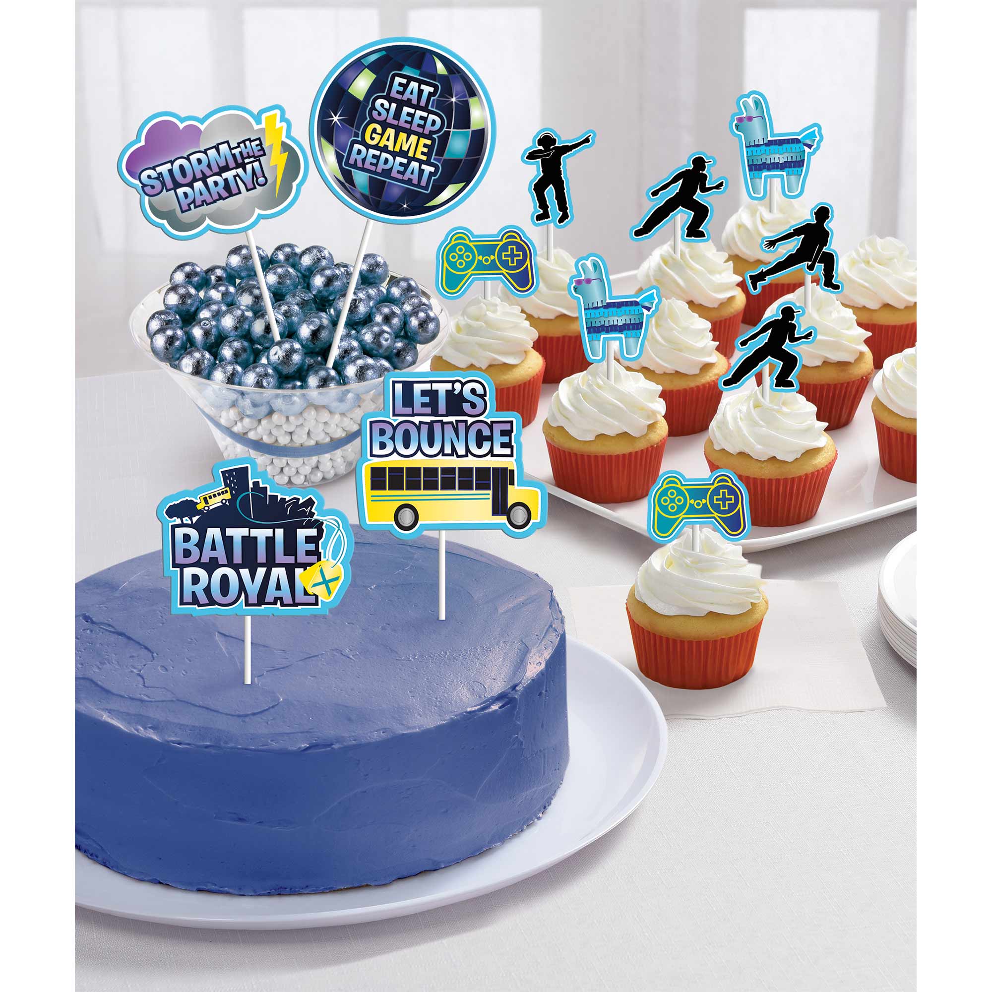 Battle Royal Cake Topper Kit - 12 Pack Default Title