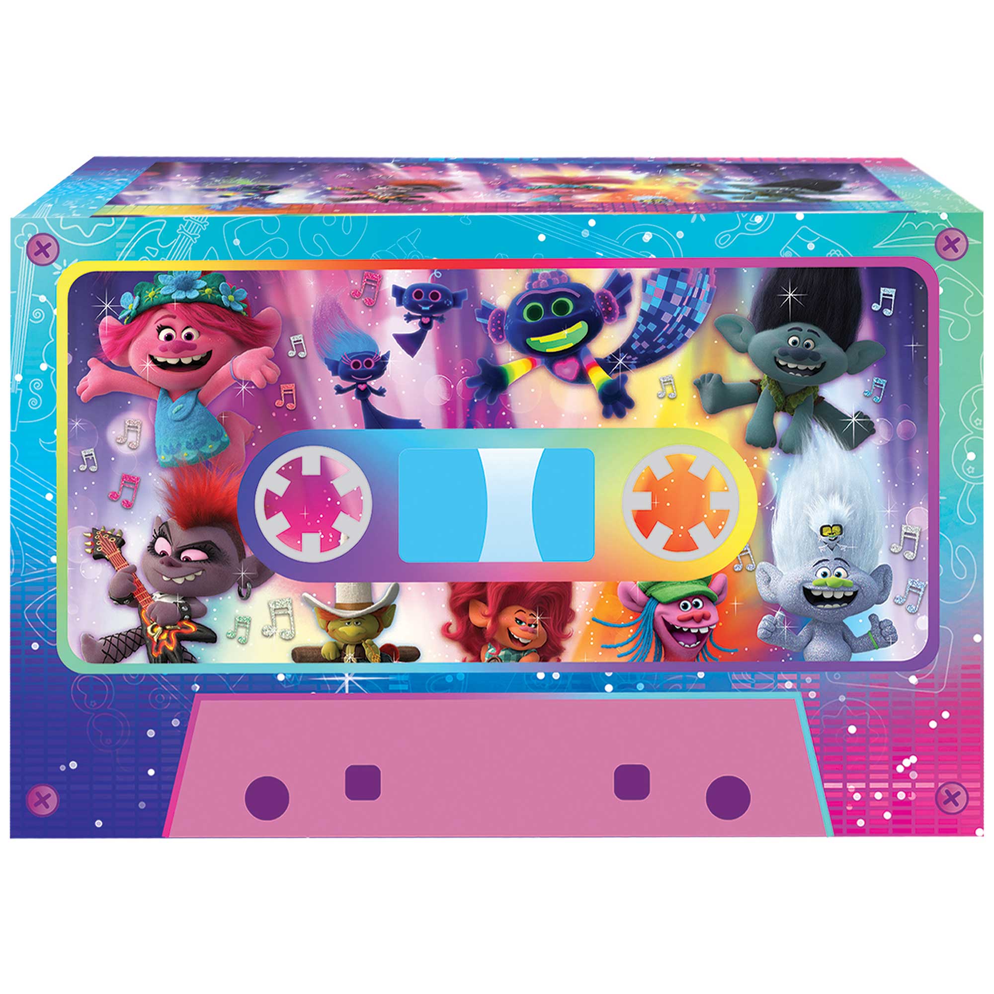 Trolls World Tour Favor Boxes - 12x7x4cm 8 Pack Default Title