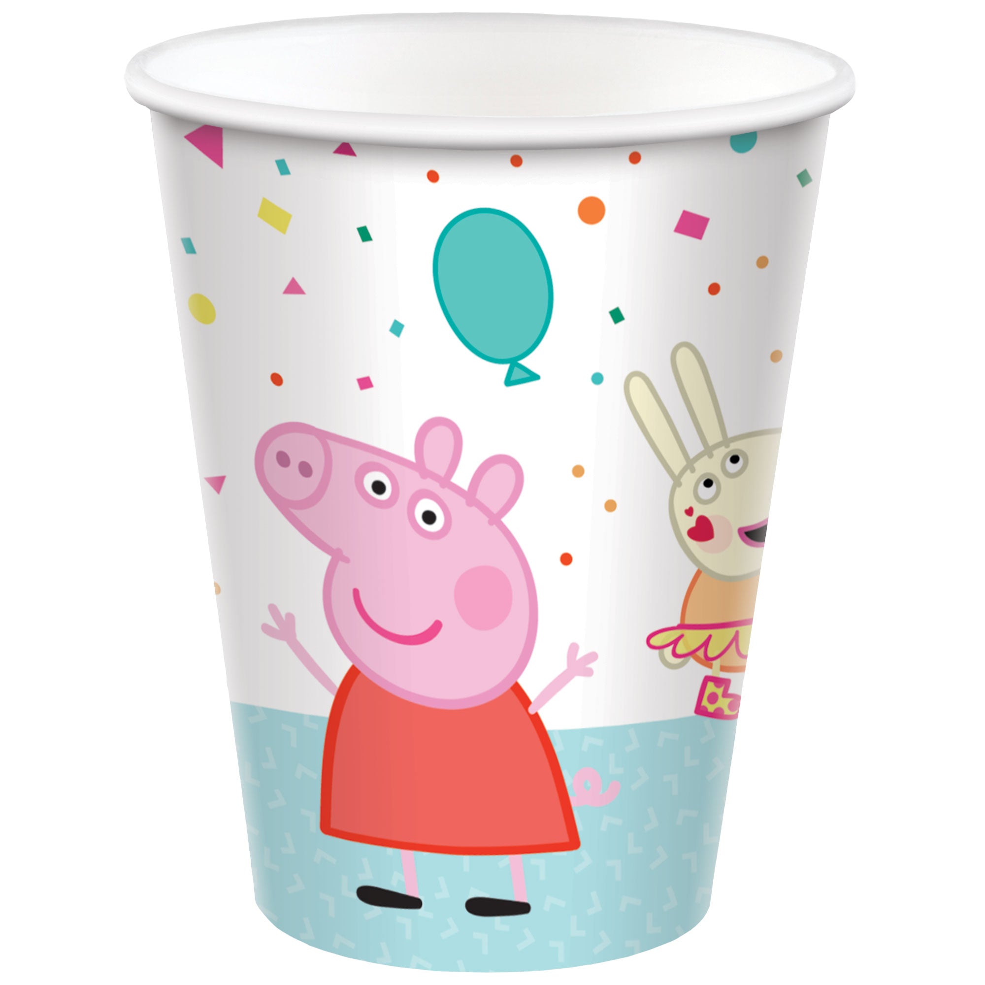 Peppa Pig Confetti Party Paper Cups - 266ml 8 Pack Default Title