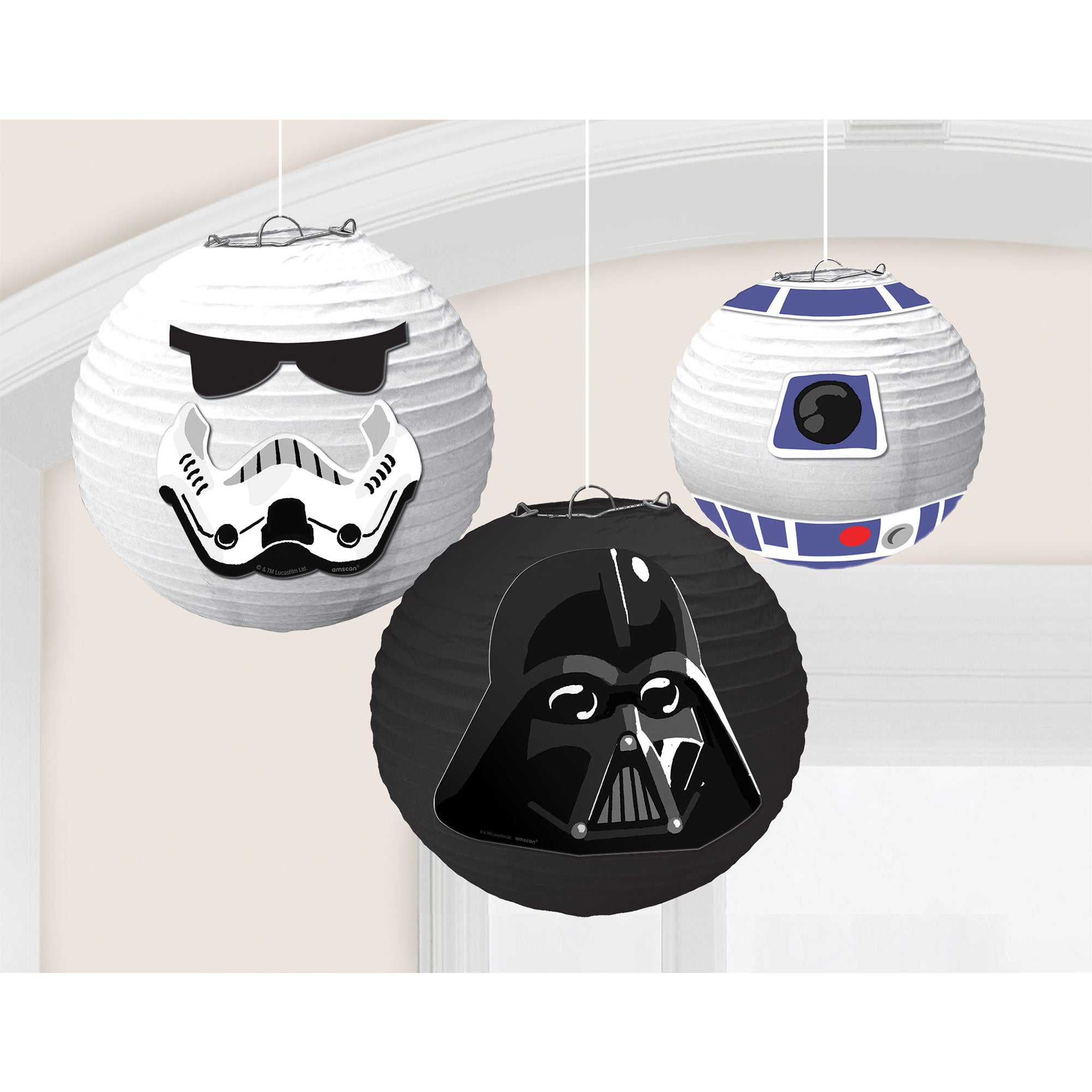 Star Wars Galaxy Paper Lanterns - 3 Pack Default Title