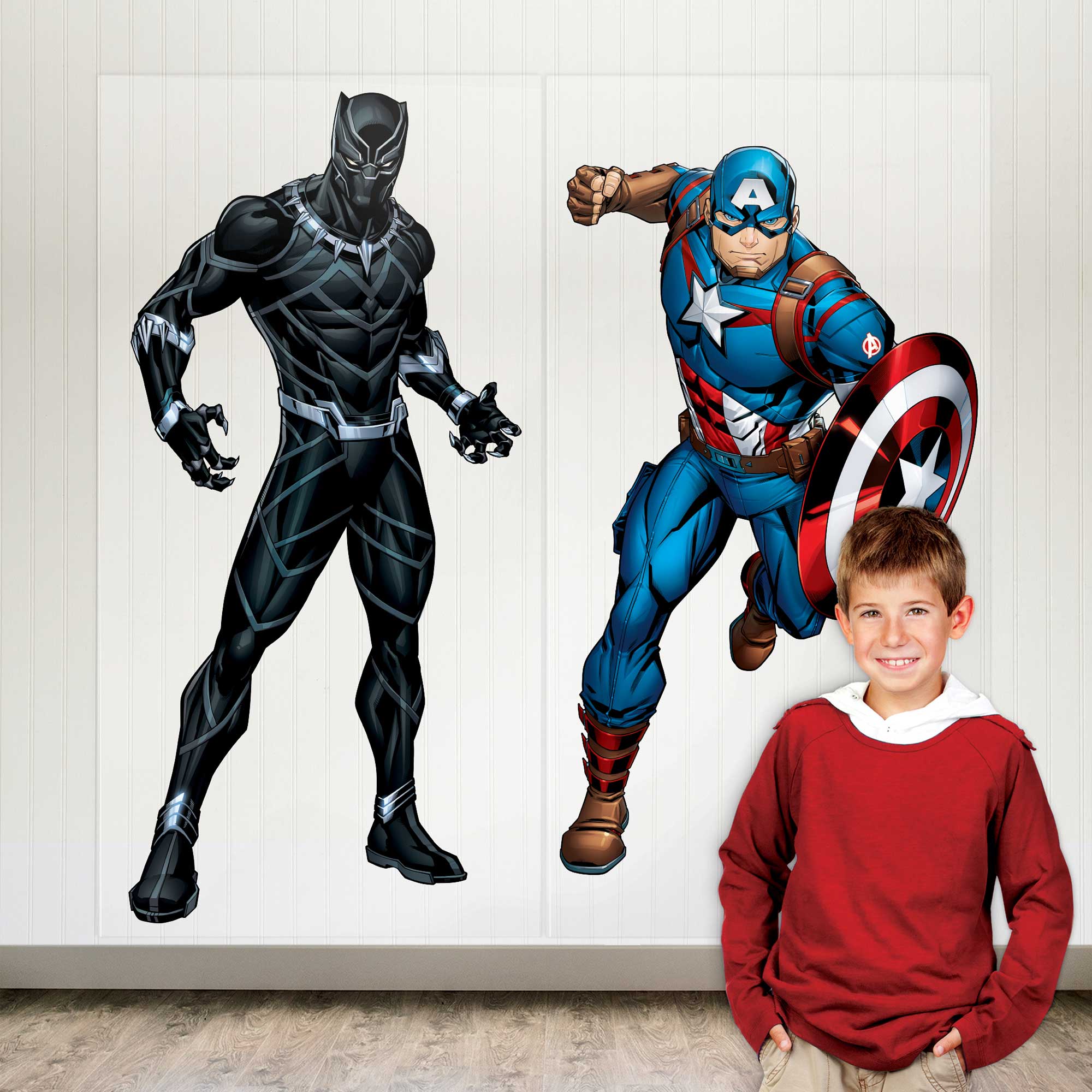 Marvel Avengers Powers Unite Scene Setter - 85x165cm 2 Pack Default Title