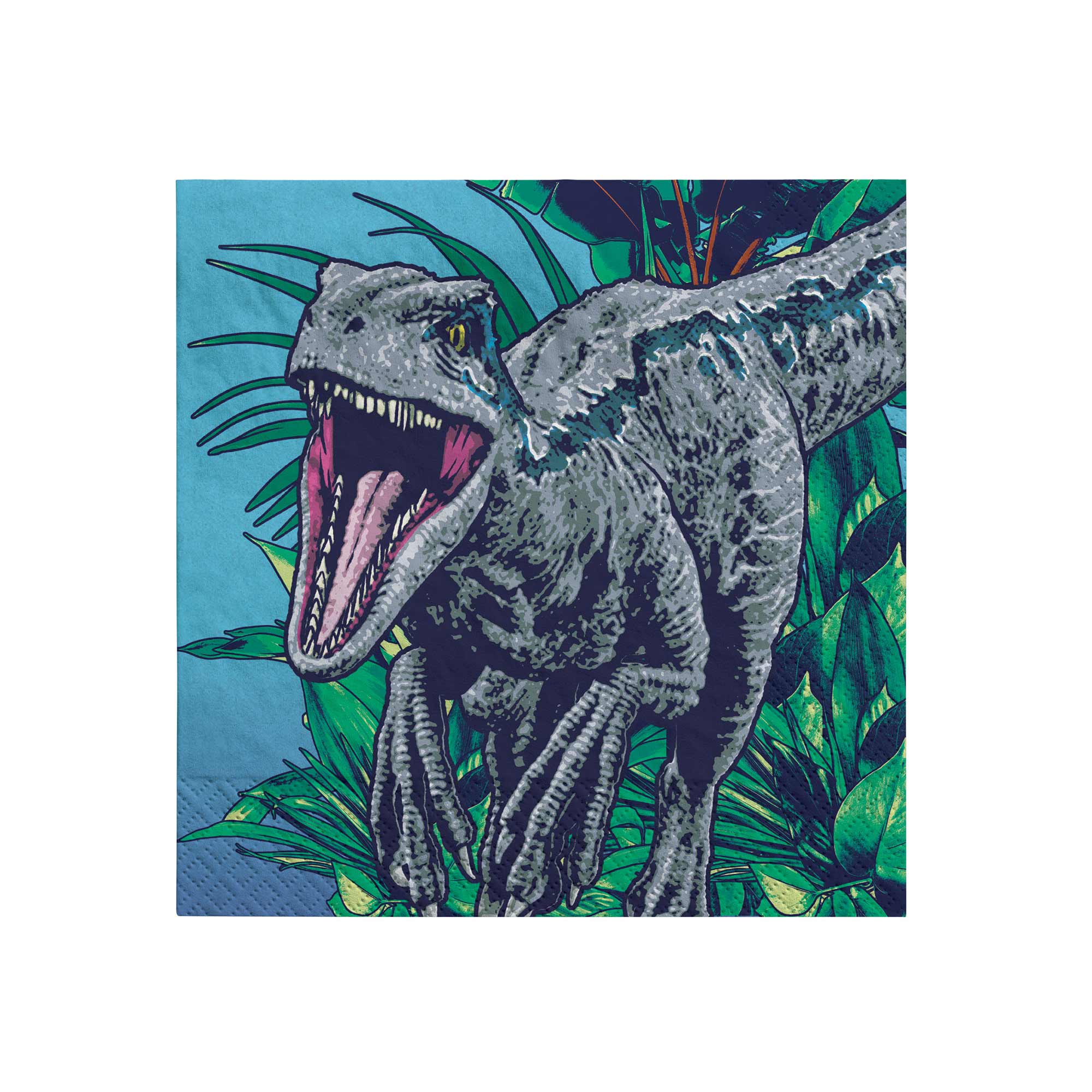 Jurassic Into The Wild Beverage Napkins - 16 Pack Default Title