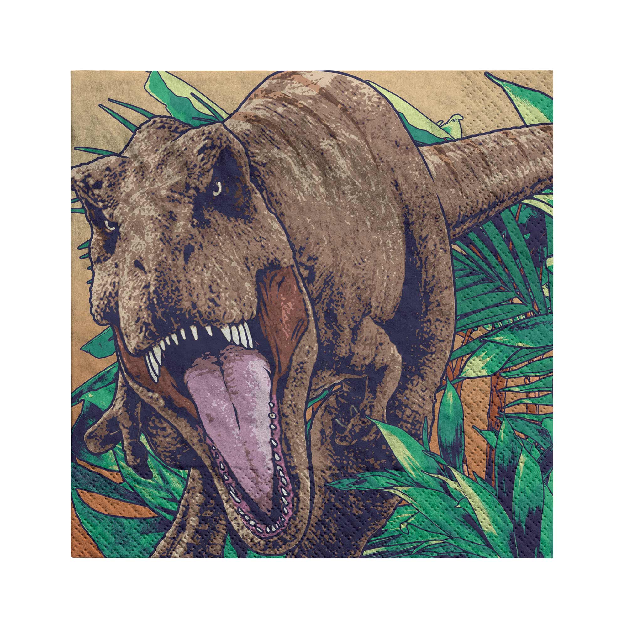 Jurassic Into The Wild Lunch Napkins - 16 Pack Default Title