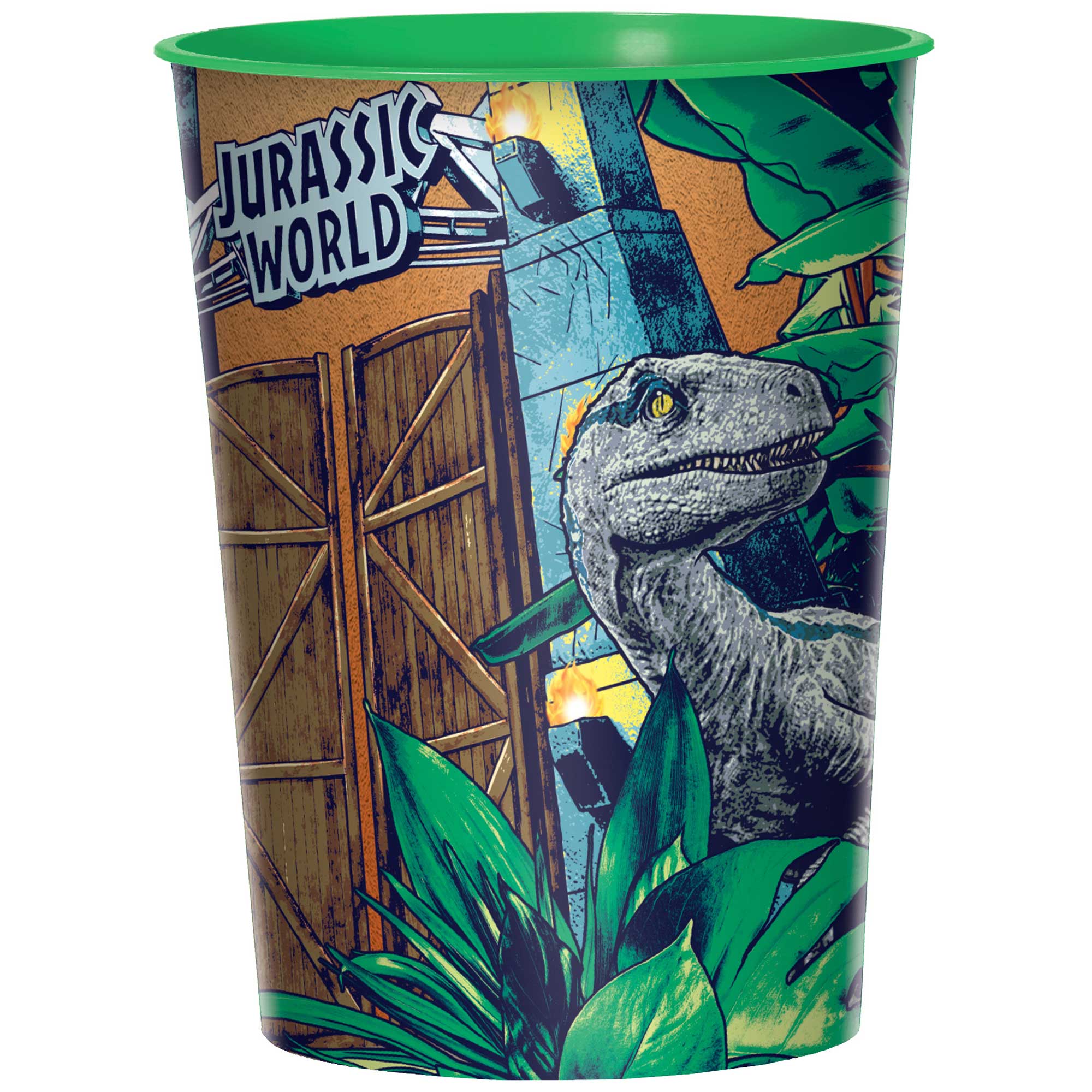 Jurassic Into The Wild Favor Cup Plastic Reusable - 473ml Default Title