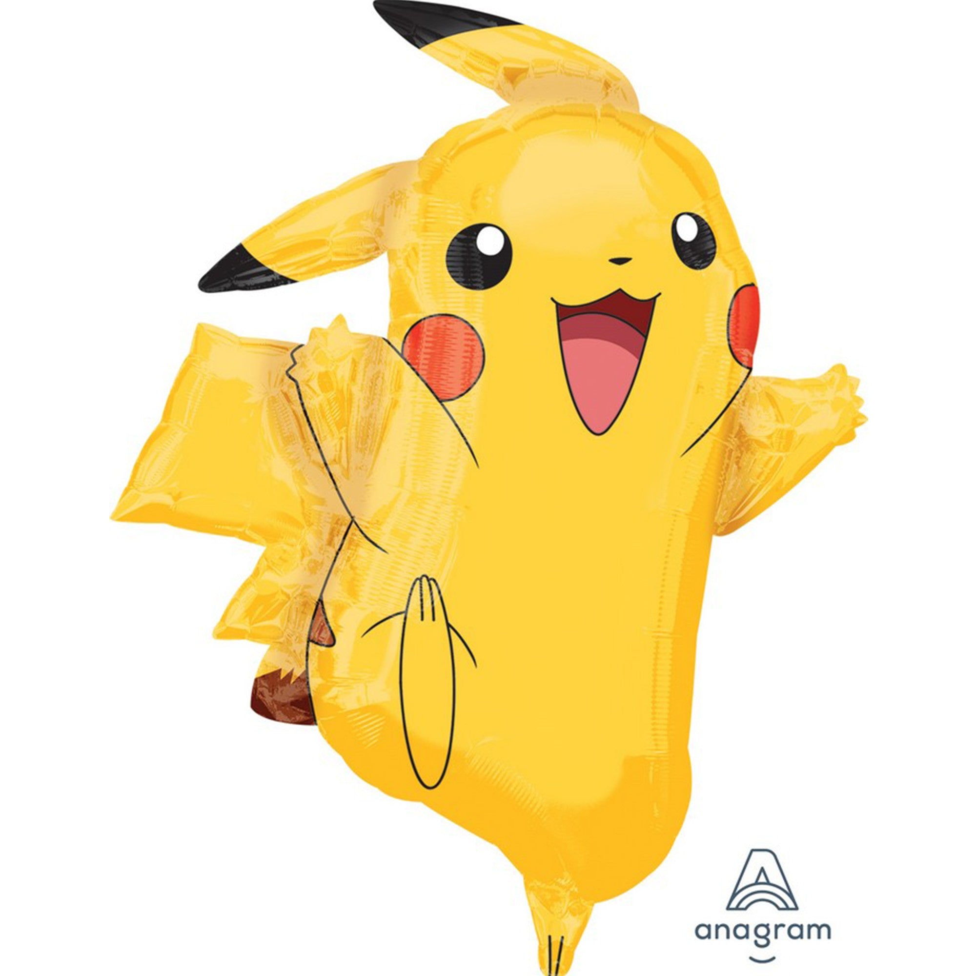 Pokemon Pikachu Foil Balloon SuperShape XL - 62x78cm Default Title