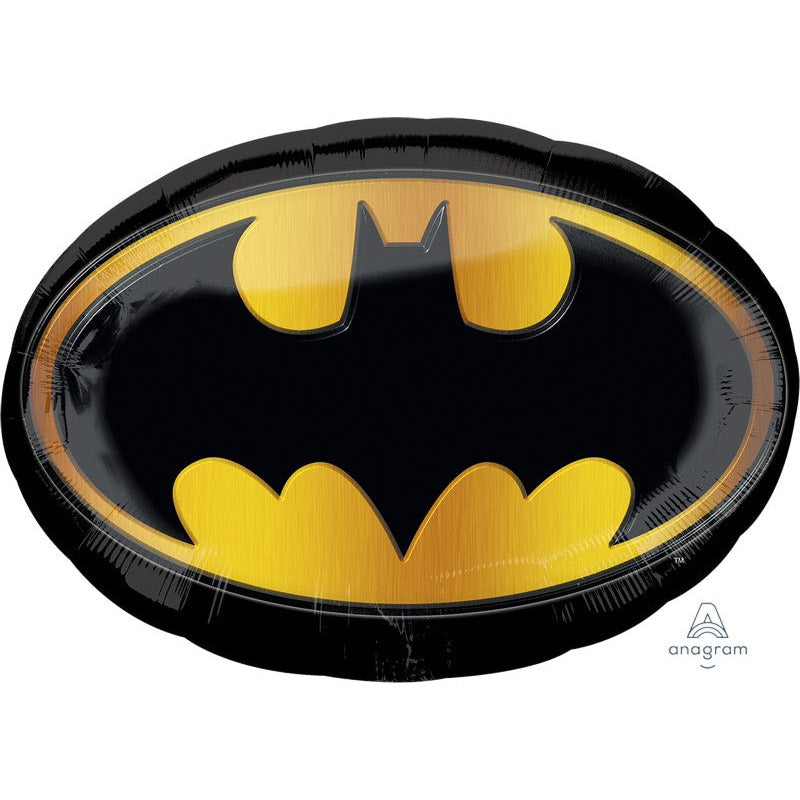 Batman Emblem Foil Balloon SuperShape XL - 68x48cm Default Title