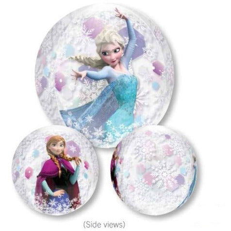 Frozen Clear Foil Balloon Orbz XL - 38x40cm Default Title