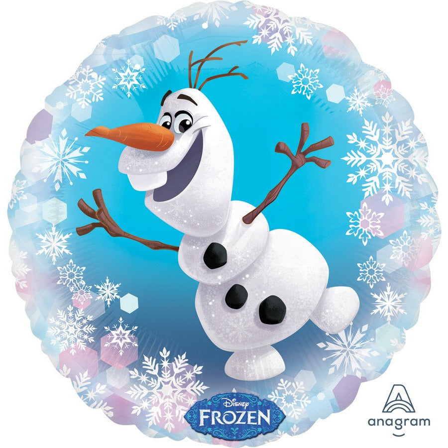 Frozen Olaf Foil Balloon Standard HX - 45cm Default Title