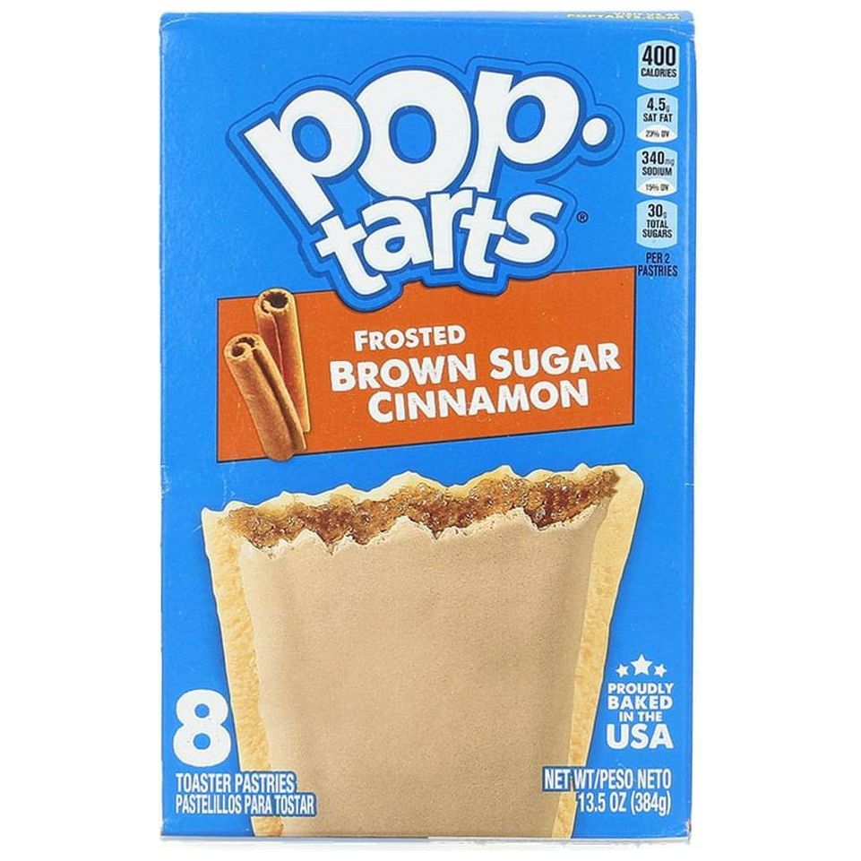 Kelloggs Pop Tarts 8 Pack Brown Sugar Cinnamon - Dollars and Sense