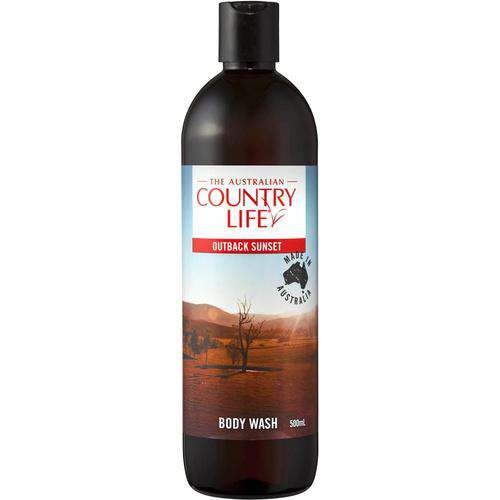 Country Life Body Wash Outback Sunset 500ml - Dollars and Sense
