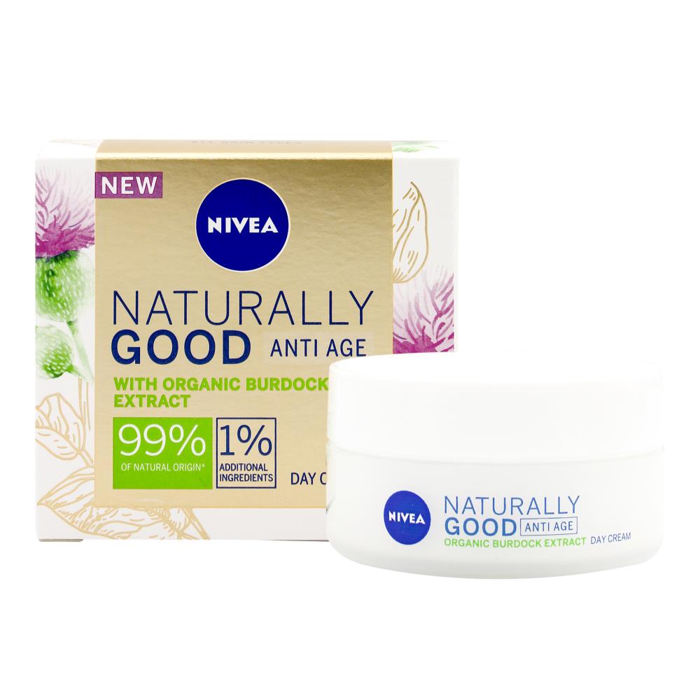 Nivea Naturally Good Anti Age Day Cream - Dollars and Sense