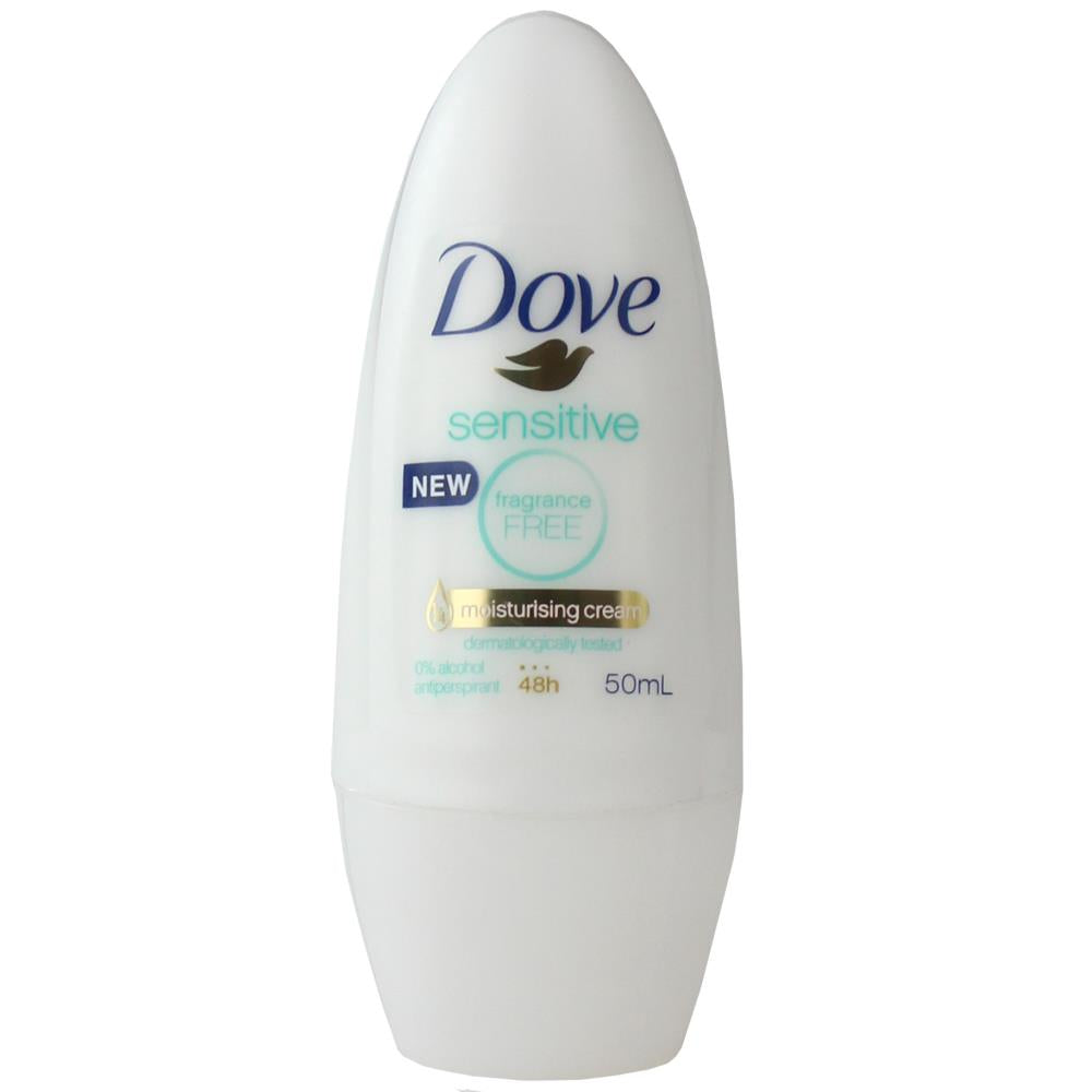 Dove Women Roll On Deodorant - Sensitive 50ml 1 Piece - Dollars and Sense