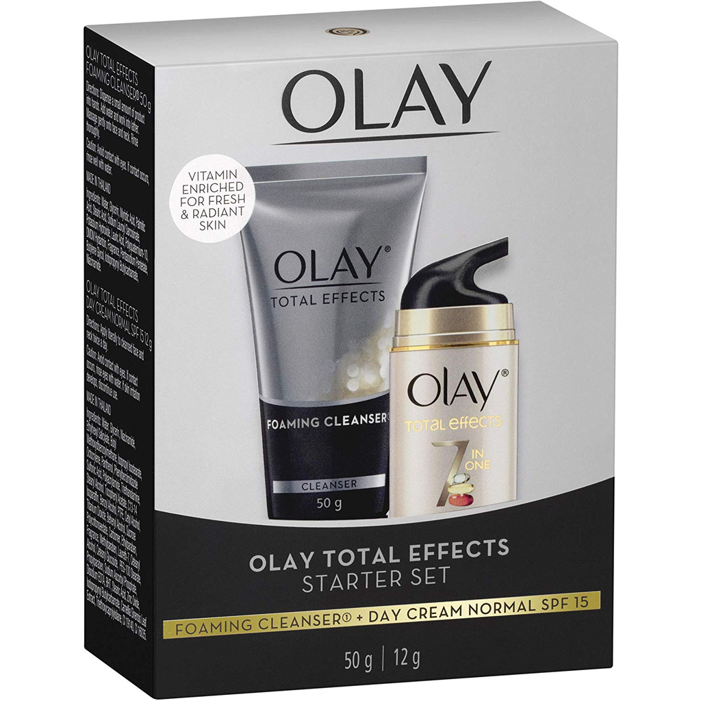 Olay Total Effects Start Set Foaming Cleanser and Day Cream Normal SPF 15 - Dollars and Sense