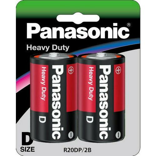 Panasonic Size D Heavy Duty - 2 Pack 1 Piece - Dollars and Sense