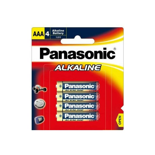 Panasonic Size AAA Alkaline - 4 Pack 1 Piece - Dollars and Sense