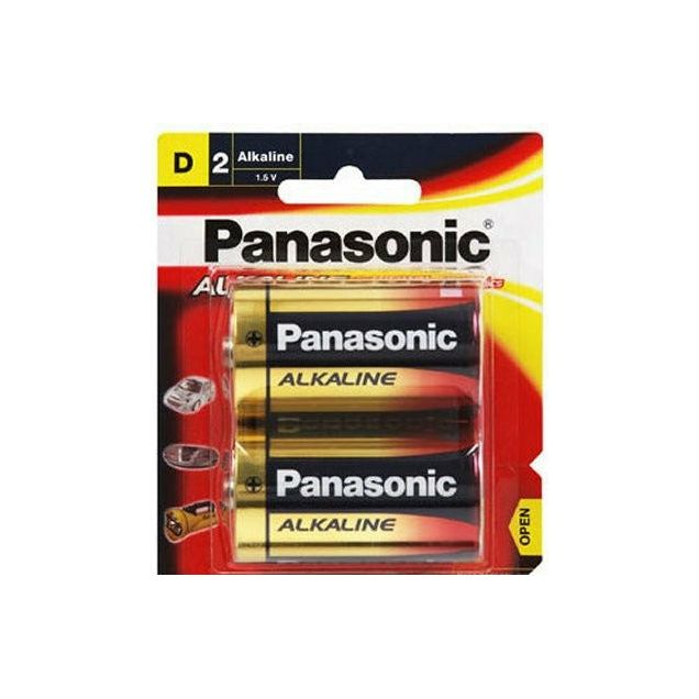 Panasonic Size D Alkaline - 2 Pack 1 Piece - Dollars and Sense