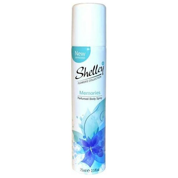 Shelley Deodorant Body Spray Memories - 75ml 1 Piece - Dollars and Sense
