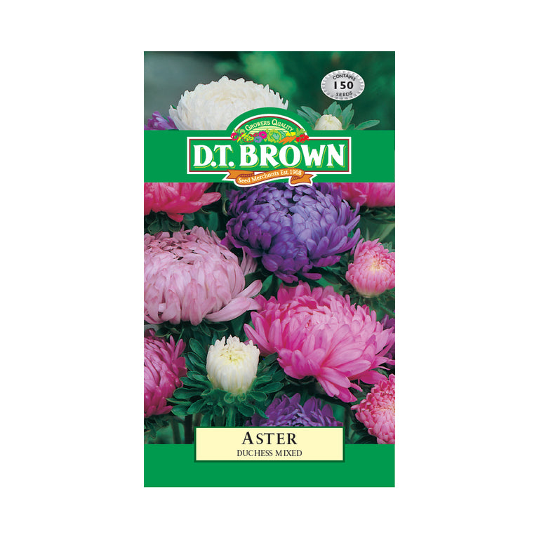 Buy DT Brown Aster Duchess Mixed Seeds | Dollars and Sense