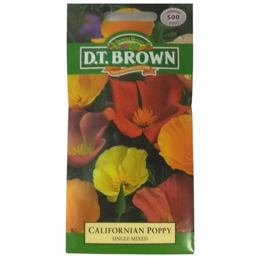 Buy DT Brown Californian Poppy Single Seeds | Dollars and Sense
