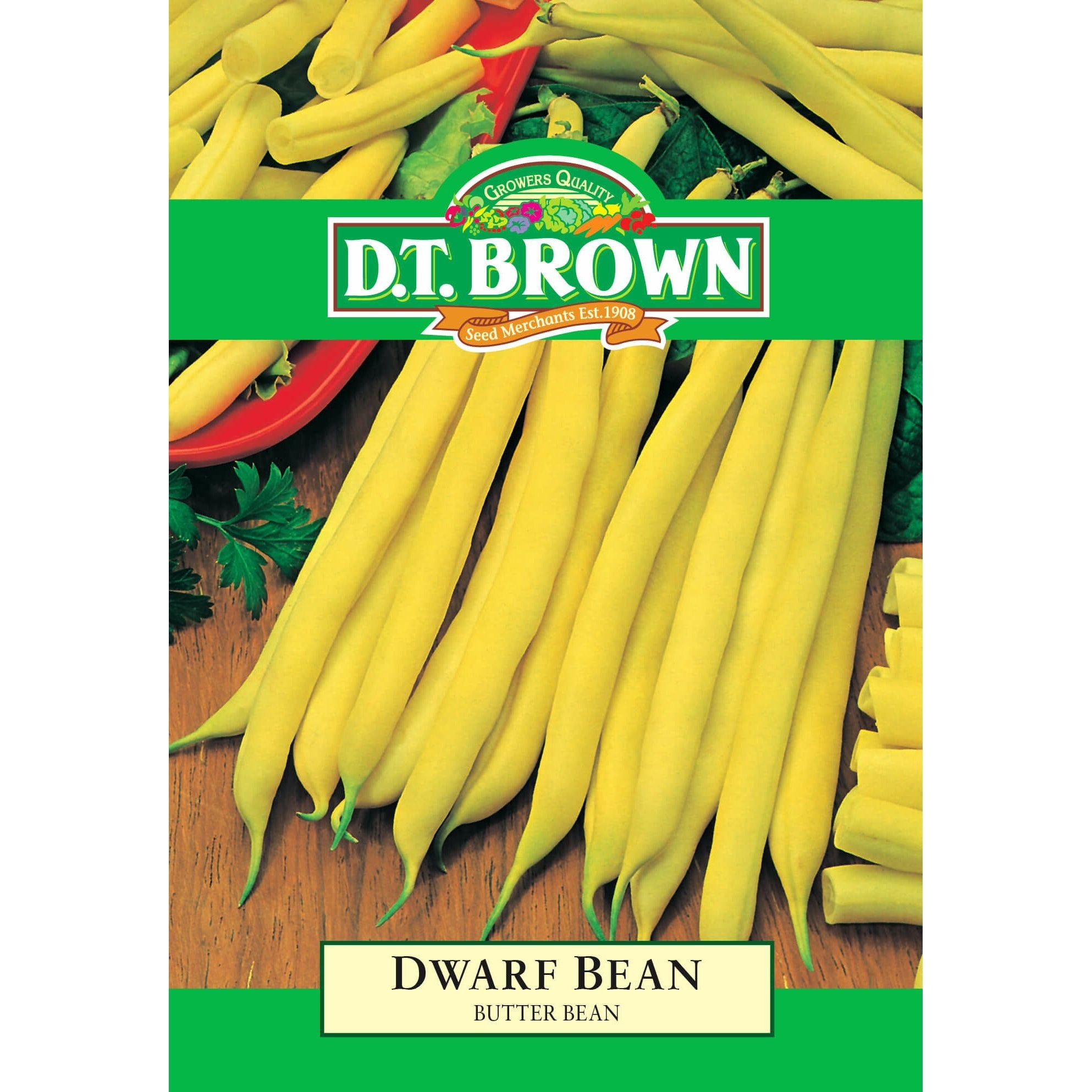 Dwarf Bean Butter Bean Seeds - Dollars and Sense