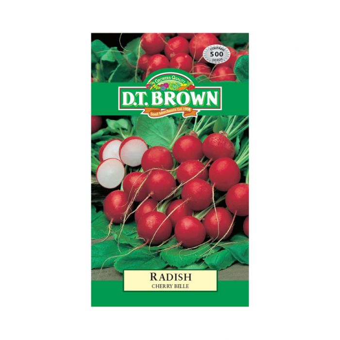 Buy DT Brown Radish Cherry Belle Seeds | Dollars and Sense