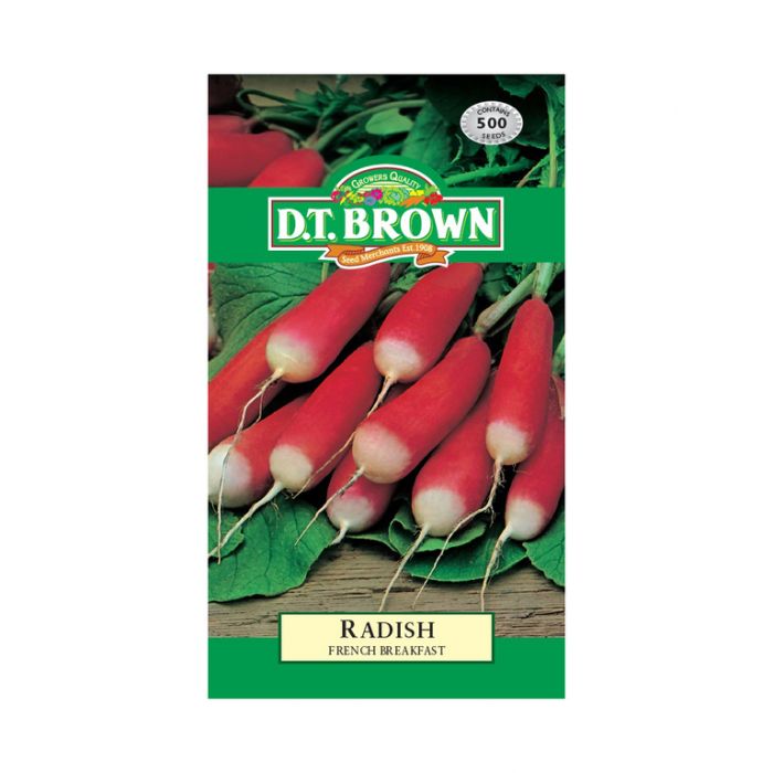 Buy DT Brown Radish French Breakfast Seeds | Dollars and Sense