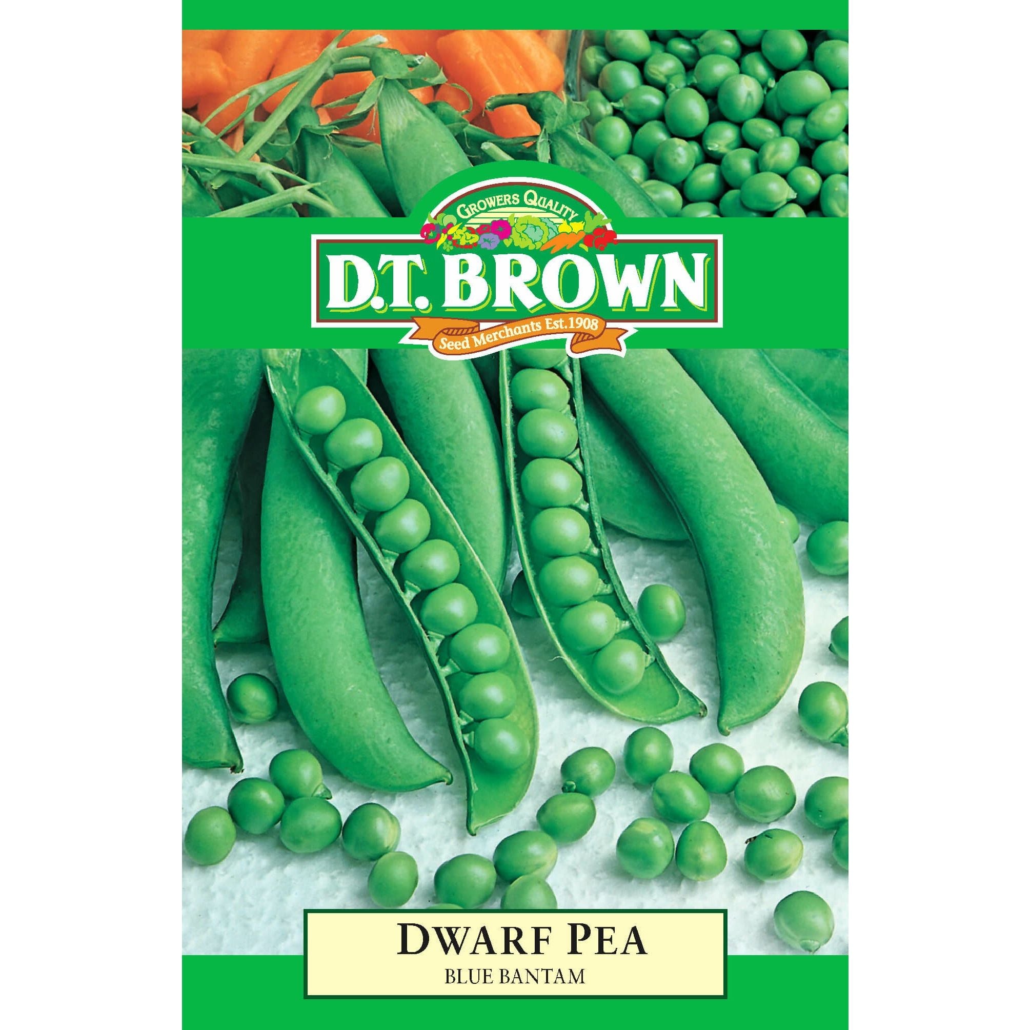Dwarf Pea Blue Bantam Seeds - Dollars and Sense