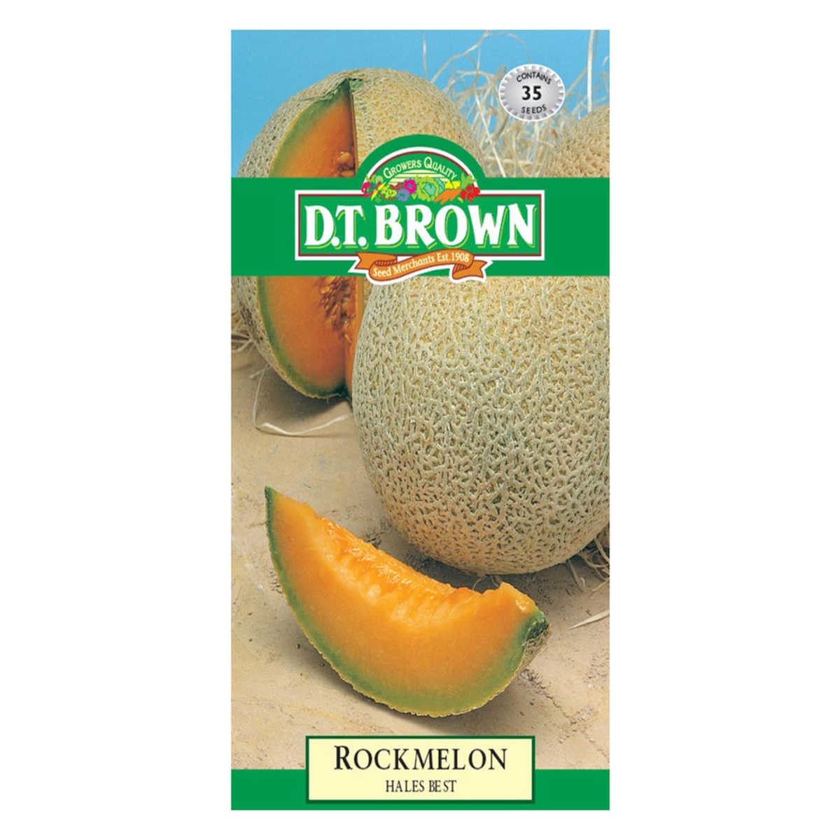 Buy DT Brown Rockmelon Hales Best Seeds | Dollars and Sense