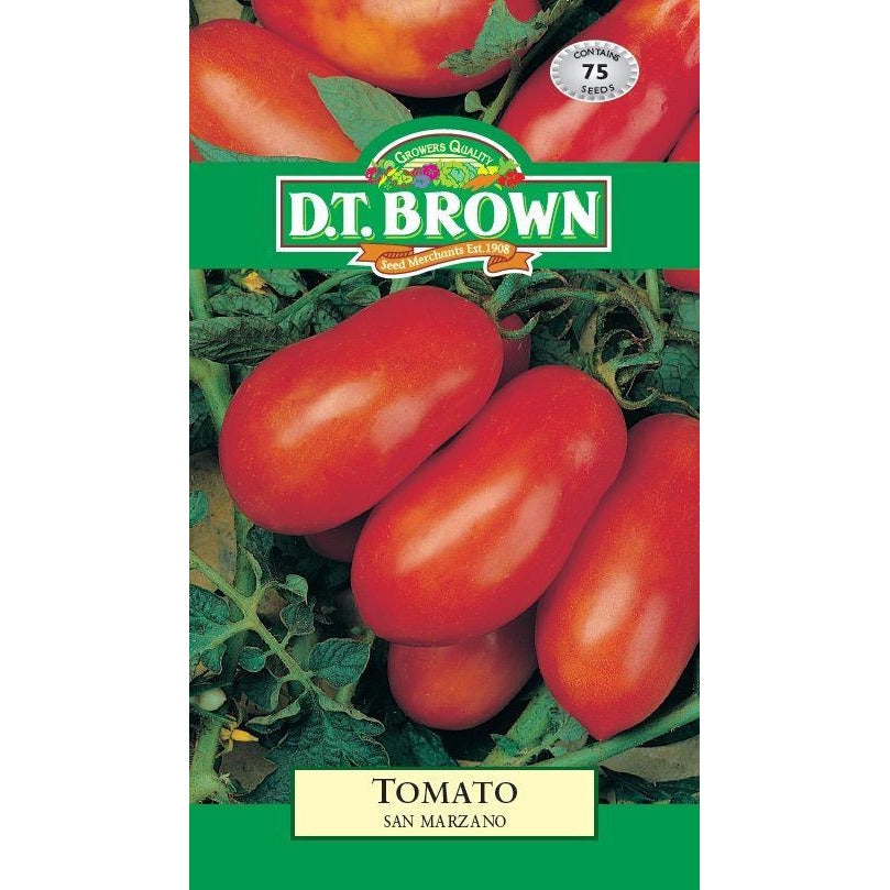 Buy DT Brown Tomato San Marzano Seeds | Dollars and Sense
