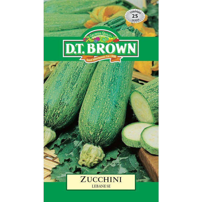 Buy DT Brown Zucchini Lebanese Seeds | Dollars and Sense
