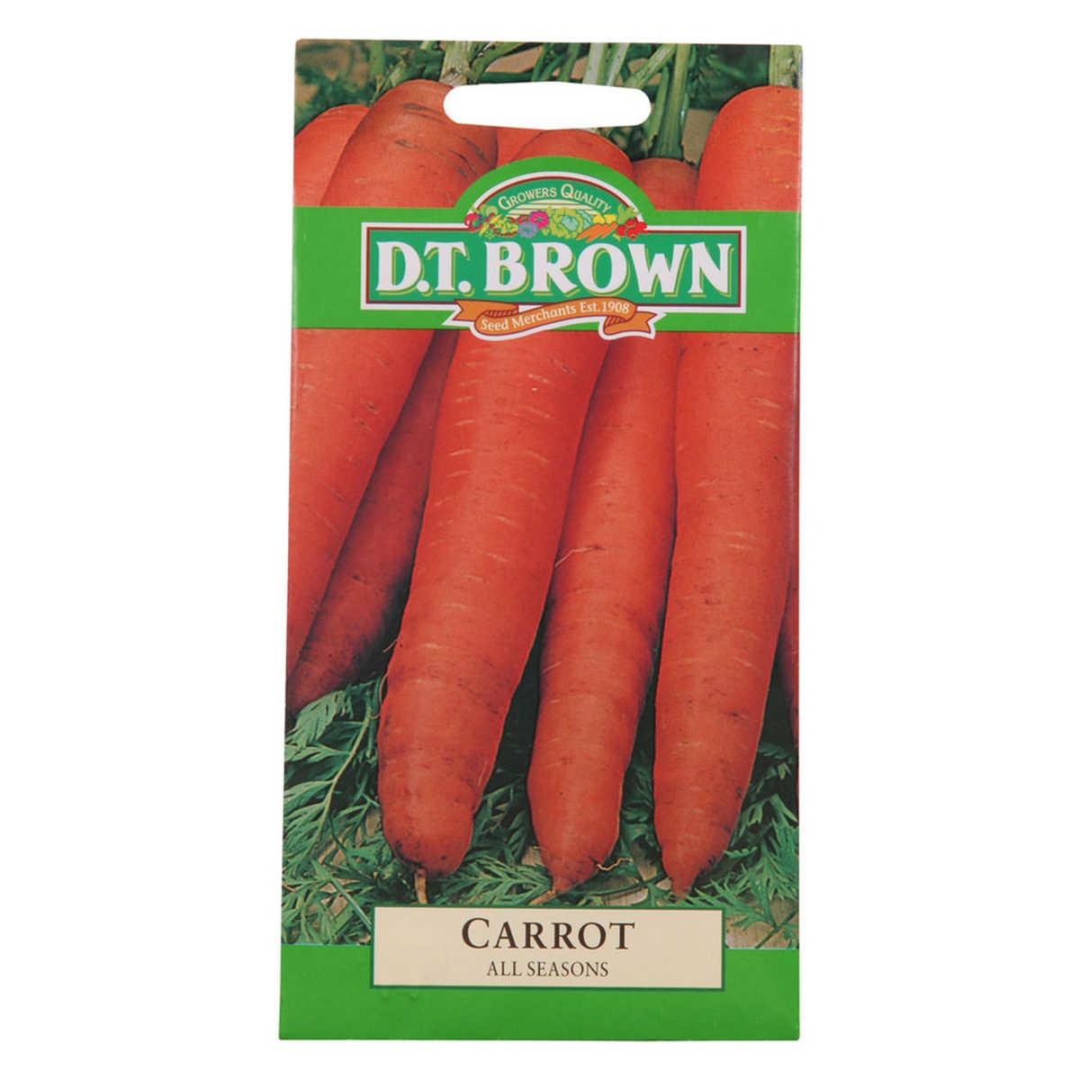 Buy DT Brown Carrot All Year Season Seeds | Dollars and Sense