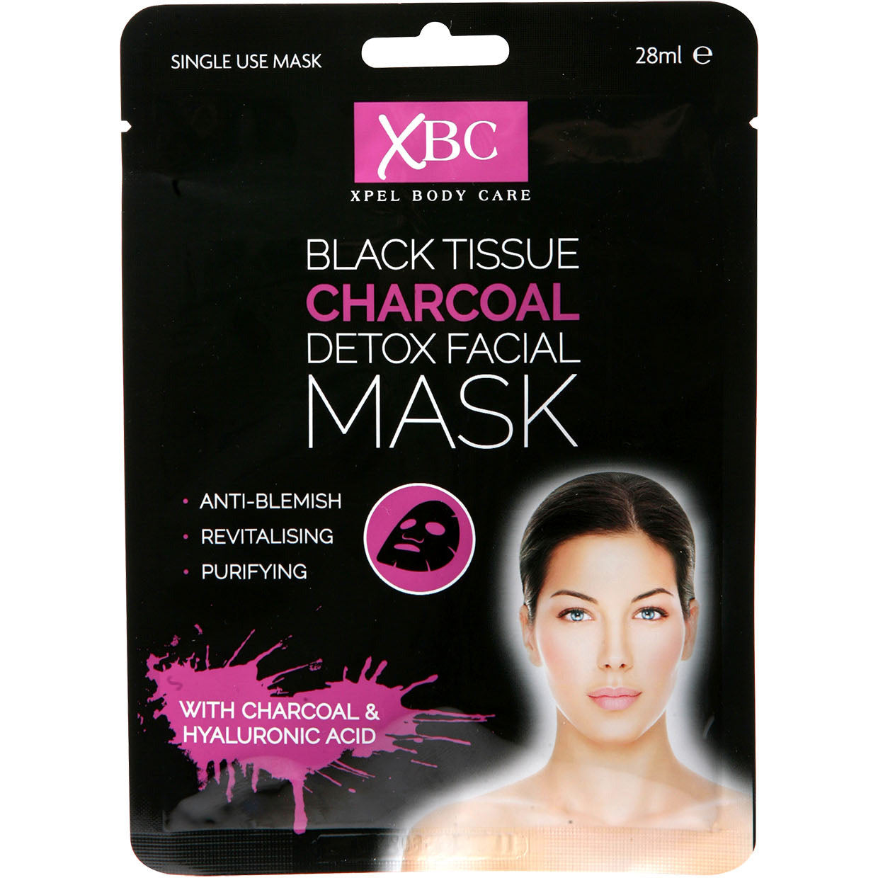 Black Tissue Charcoal Detox Facial Mask - Dollars and Sense