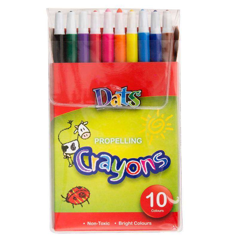 Crayons - Propelling 10 Pack - Dollars and Sense