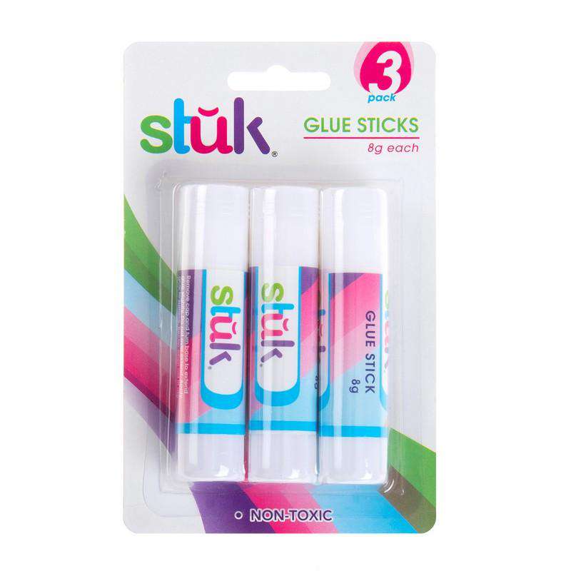 Glue Stick - 8g 3 Pack - Dollars and Sense